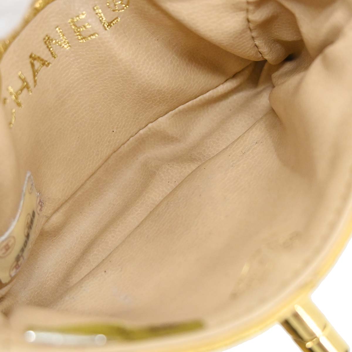 Chanel Gold Lambskin Waist Bum Bag #80/32
