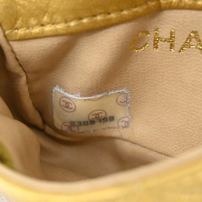 Chanel Gold Lambskin Waist Bum Bag #80/32