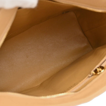 Chanel Beige Caviar Skin Medallion Tote Handbag