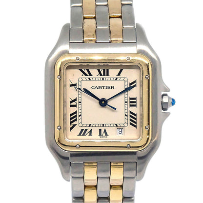 Cartier Panthere MM 2-Row Ref.183949 Quartz Watch 18KYG SS