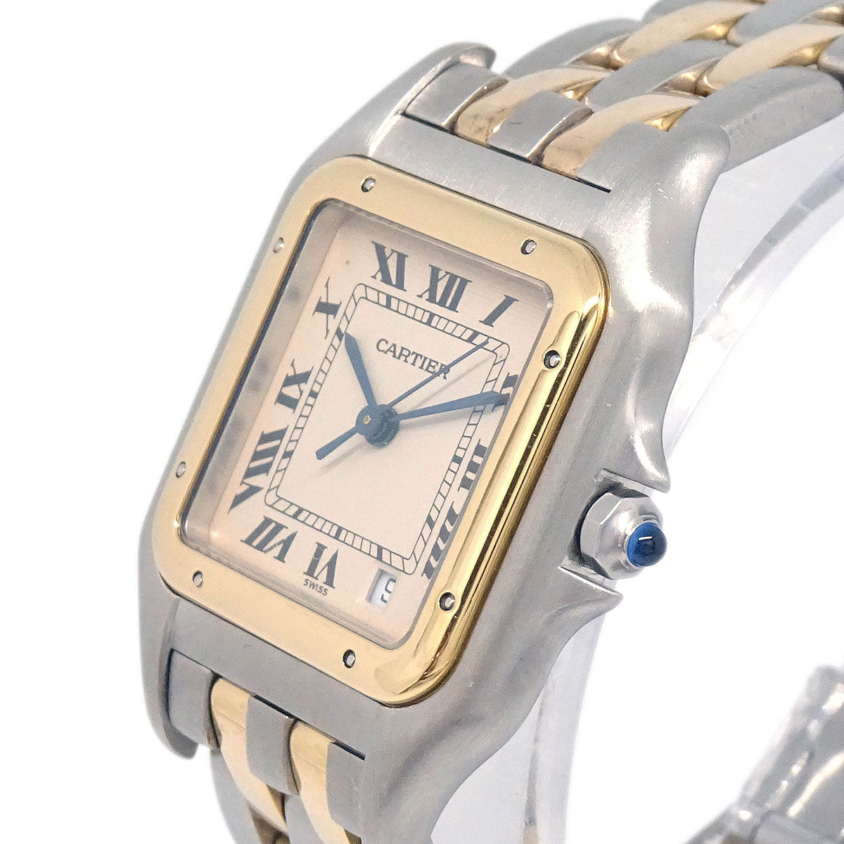 Cartier Panthere MM 2-Row Ref.183949 Quartz Watch 18KYG SS – AMORE
