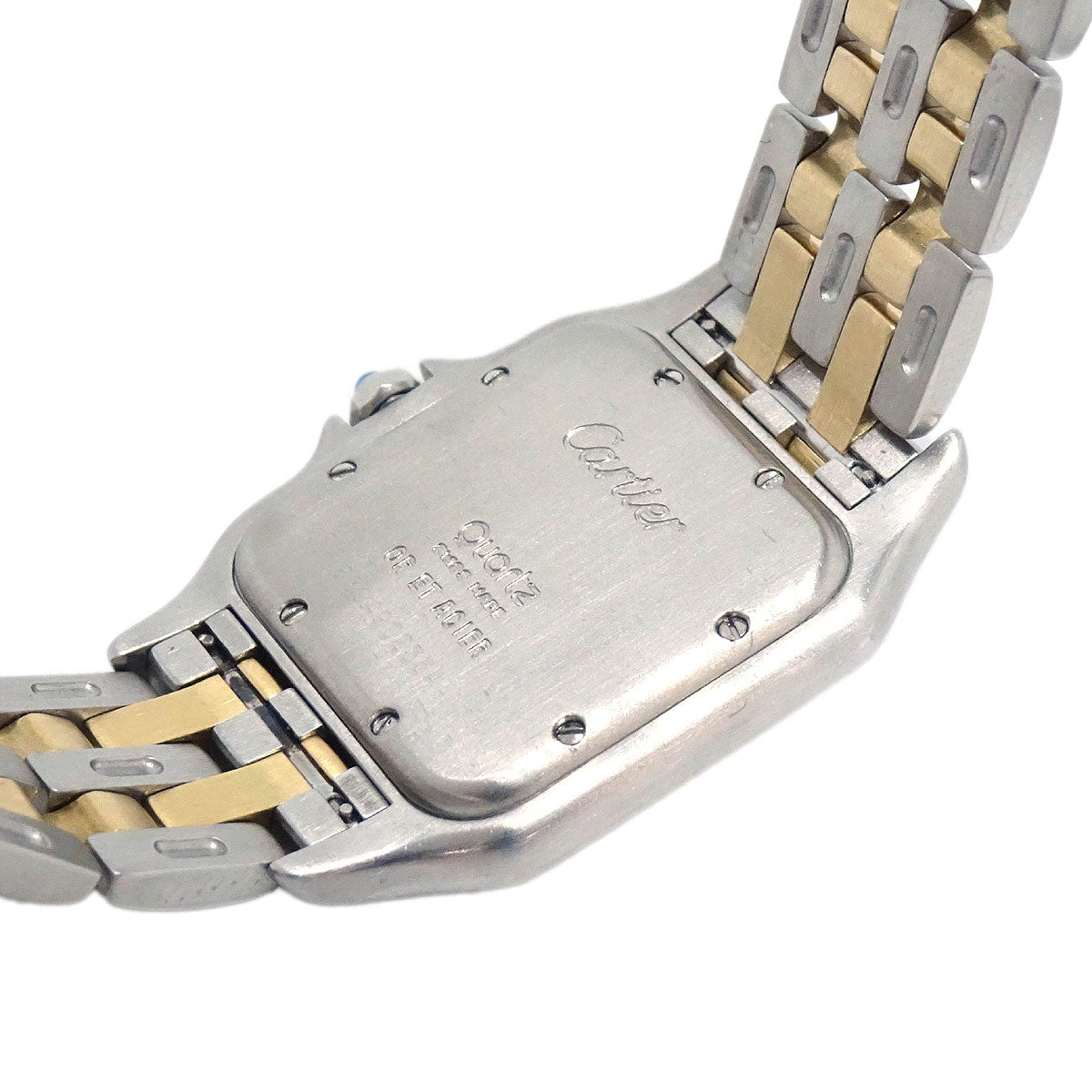Cartier Panthere MM 2-Row Ref.183949 Quartz Watch 18KYG SS