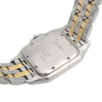 Cartier Panthere MM 2-Row Ref.183949 Quartz Watch 18KYG SS