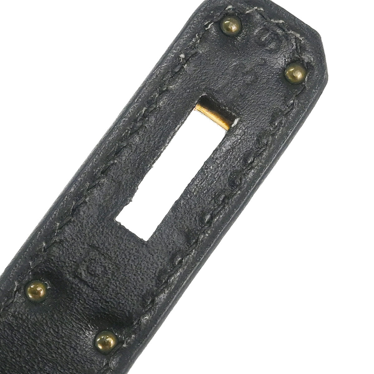 Hermes Black Box Calf Kelly 32 Sellier 2way Shoulder Handbag