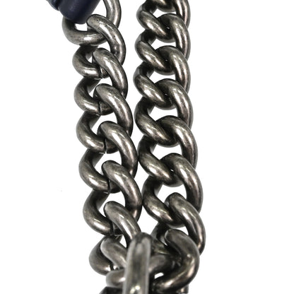 Boy Chanel 2012-2013 Navy Velvet Small Chain Shoulder Bag