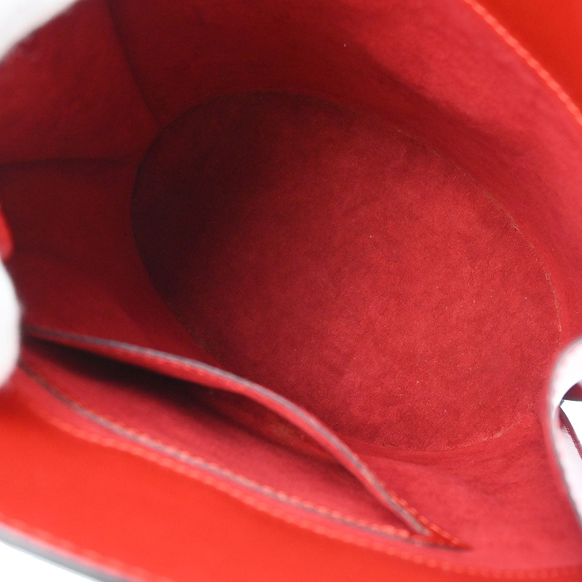 Louis Vuitton Red Epi Cluny Shoulder Bag M52257