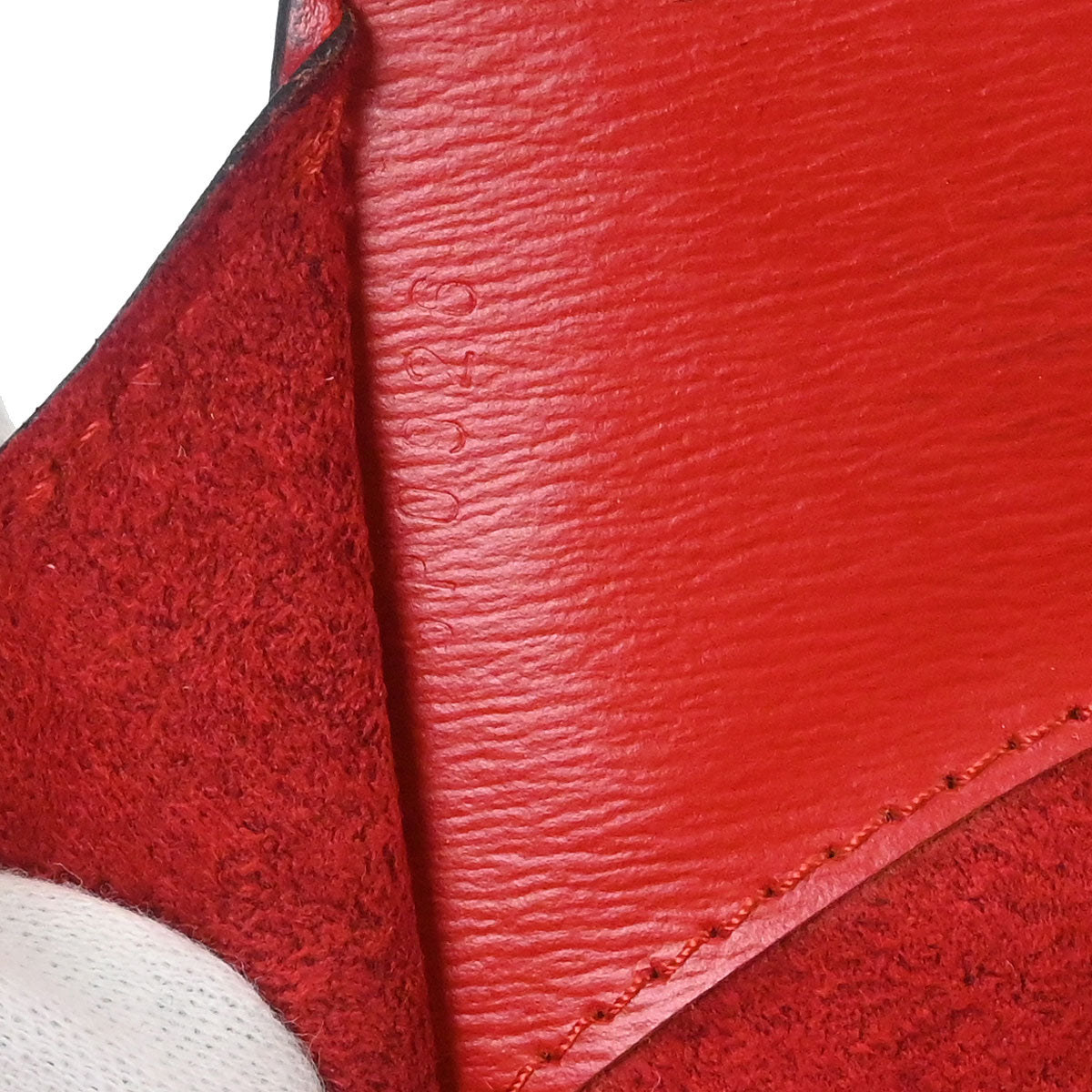 Louis Vuitton Red Epi Cluny Shoulder Bag M52257