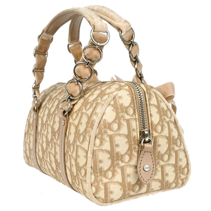 Christian Dior Beige Romantique Trotter Handbag