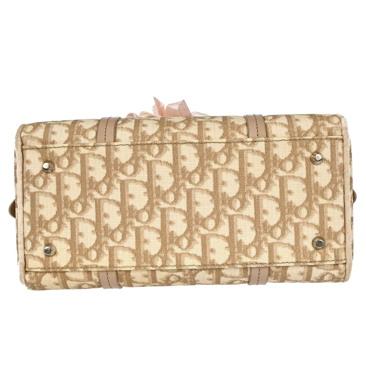 Christian Dior Beige Romantique Trotter Handbag