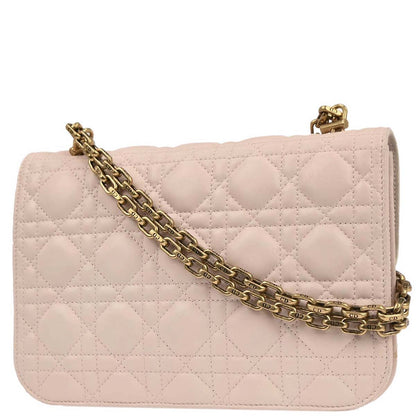 Christian Dior Light Pink Cannage Shoulder Bag