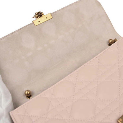 Christian Dior Light Pink Cannage Shoulder Bag