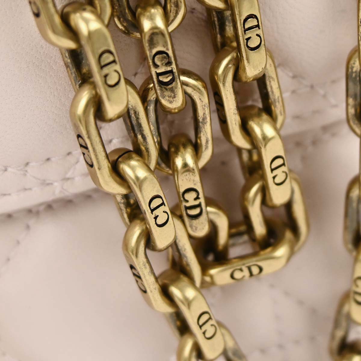 Christian Dior Light Pink Cannage Shoulder Bag