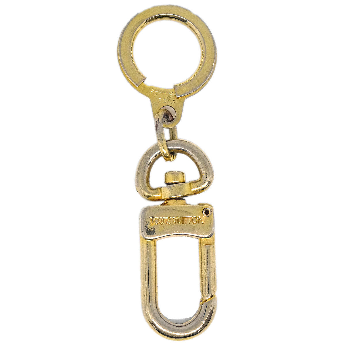 Louis Vuitton Anokre Bag Charm Key Holder Gold M62694 Small Good