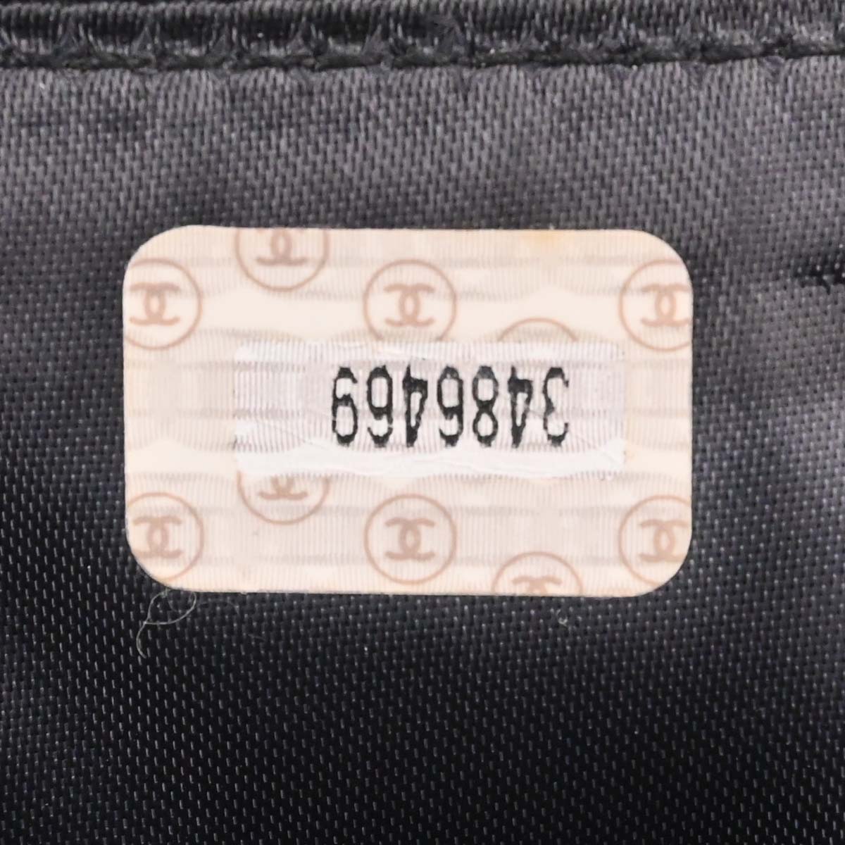 Chanel 1994-1996 Black Caviar Skin Camera Bag Small