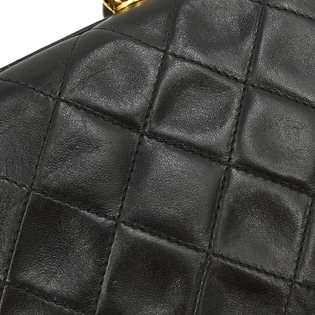 Chanel Black Lambskin Shoulder Bag