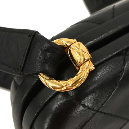 Chanel Black Lambskin Shoulder Bag