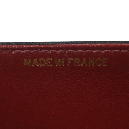 Chanel 1989-1991 Black Lambskin Straight Flap Shoulder Bag