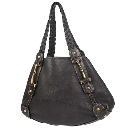 Gucci Gray Leather Handbag