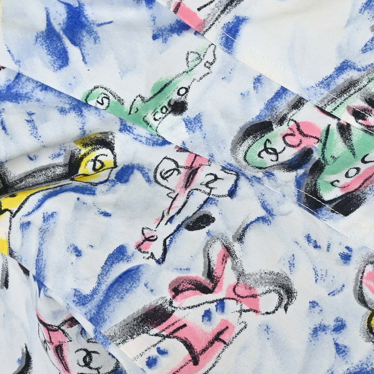 Chanel Plane Shirt Blue