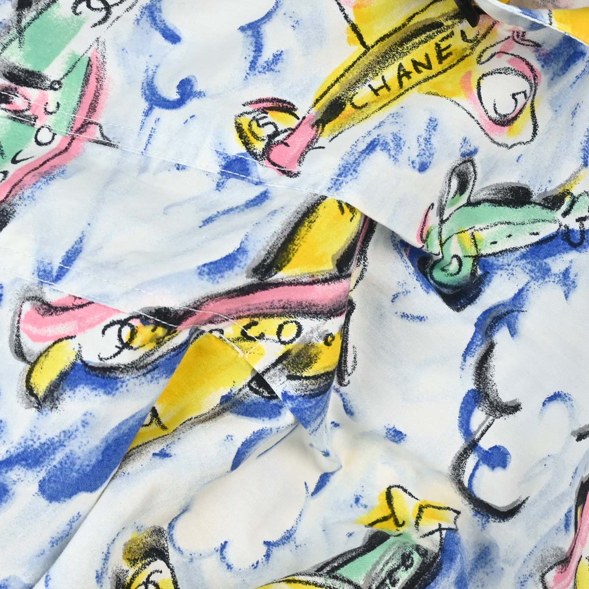 Chanel Plane Shirt Blue