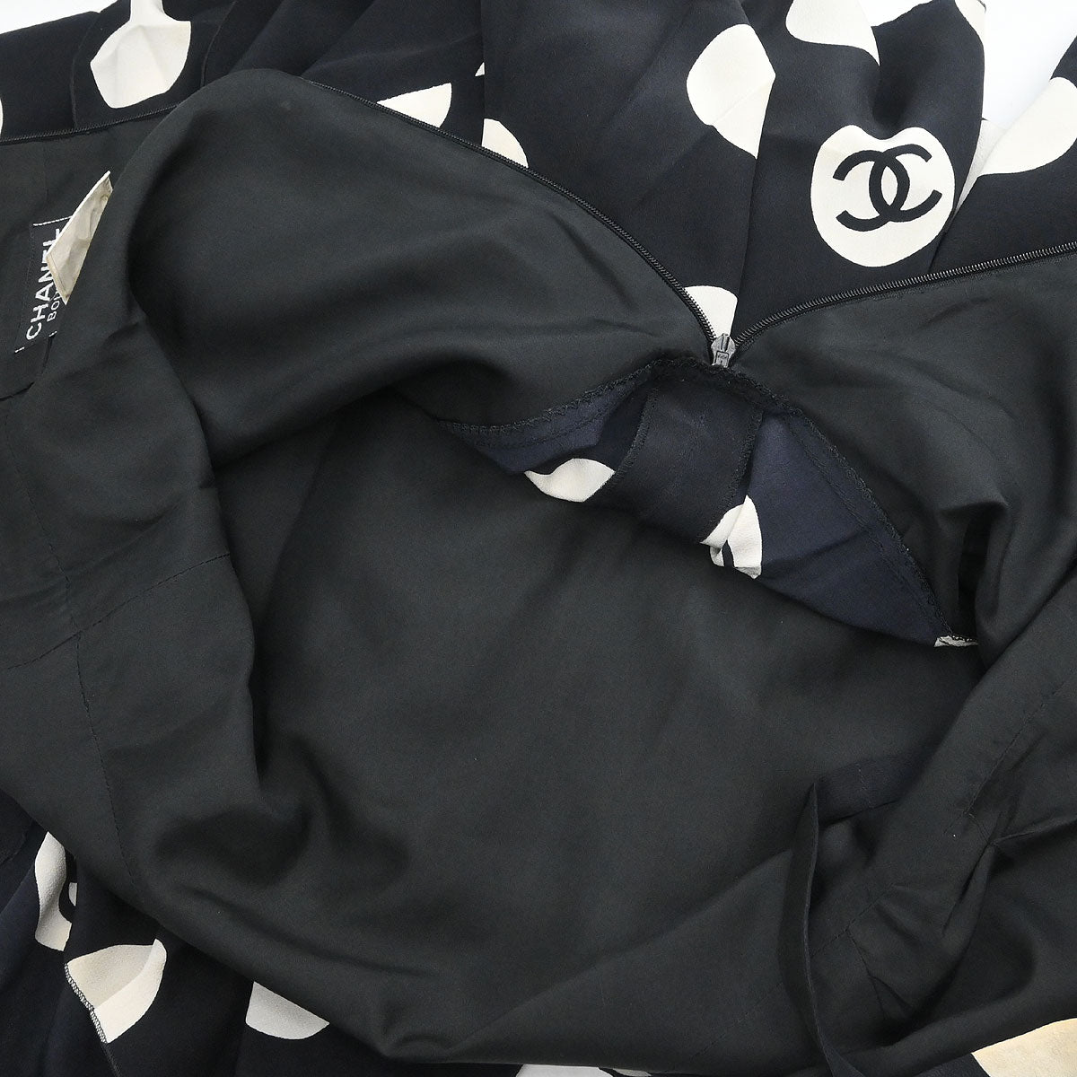 Chanel 1997 Camisole Dress Black #42