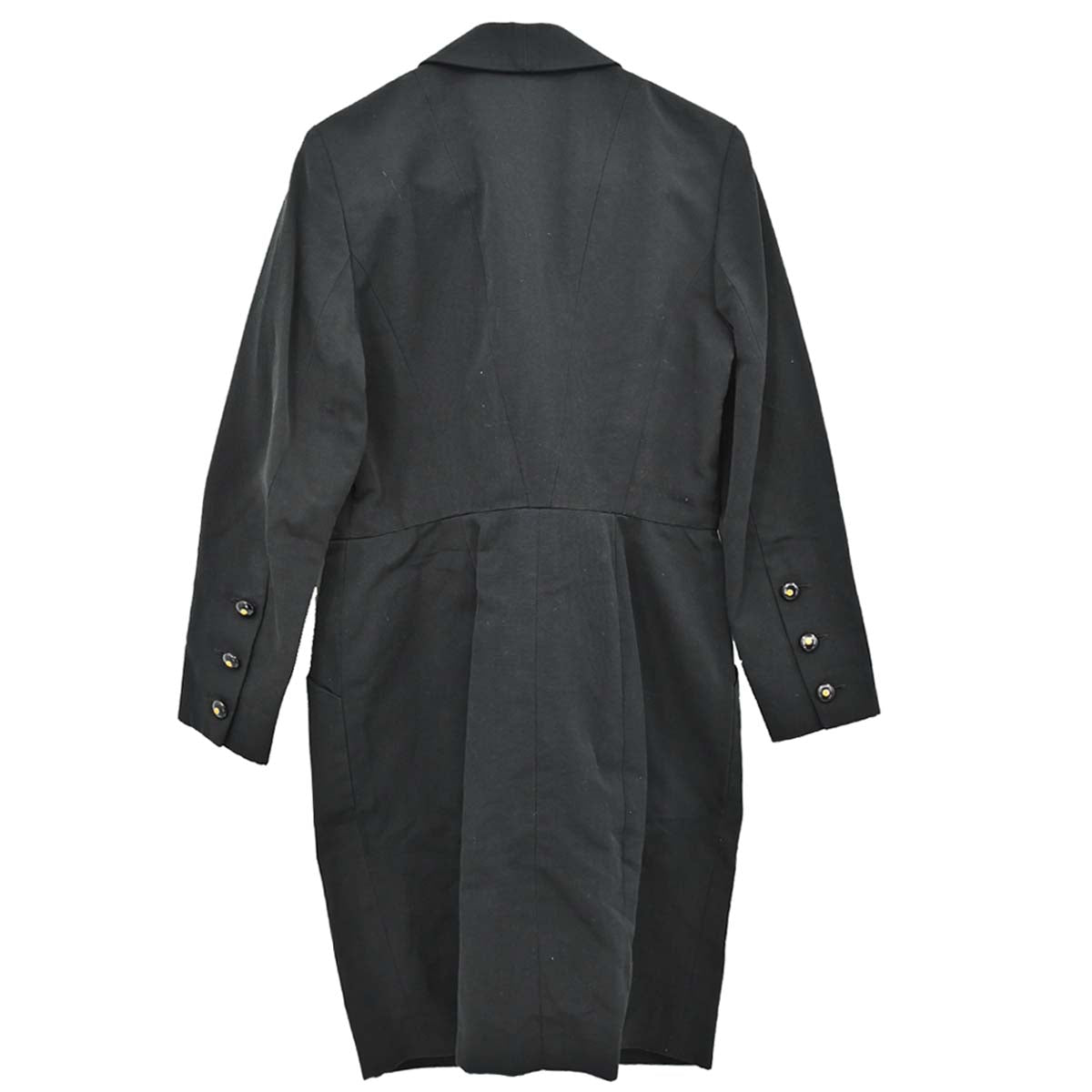 Chanel Double Breasted Long Sleeve Dress Black #40