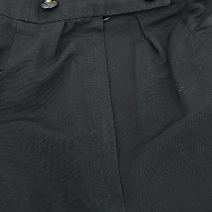 Chanel Double Breasted Long Sleeve Dress Black #40