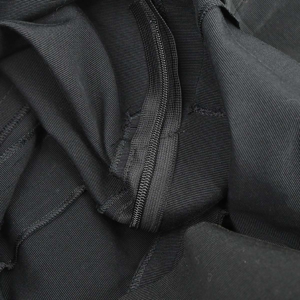 Chanel Double Breasted Long Sleeve Dress Black #40