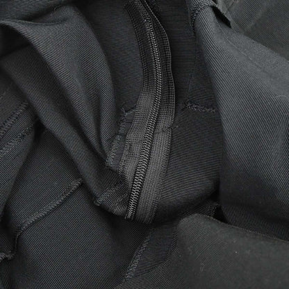Chanel Double Breasted Long Sleeve Dress Black #40