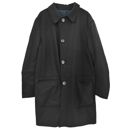 Gucci Reversible Long Sleeve Coat Black Blue
