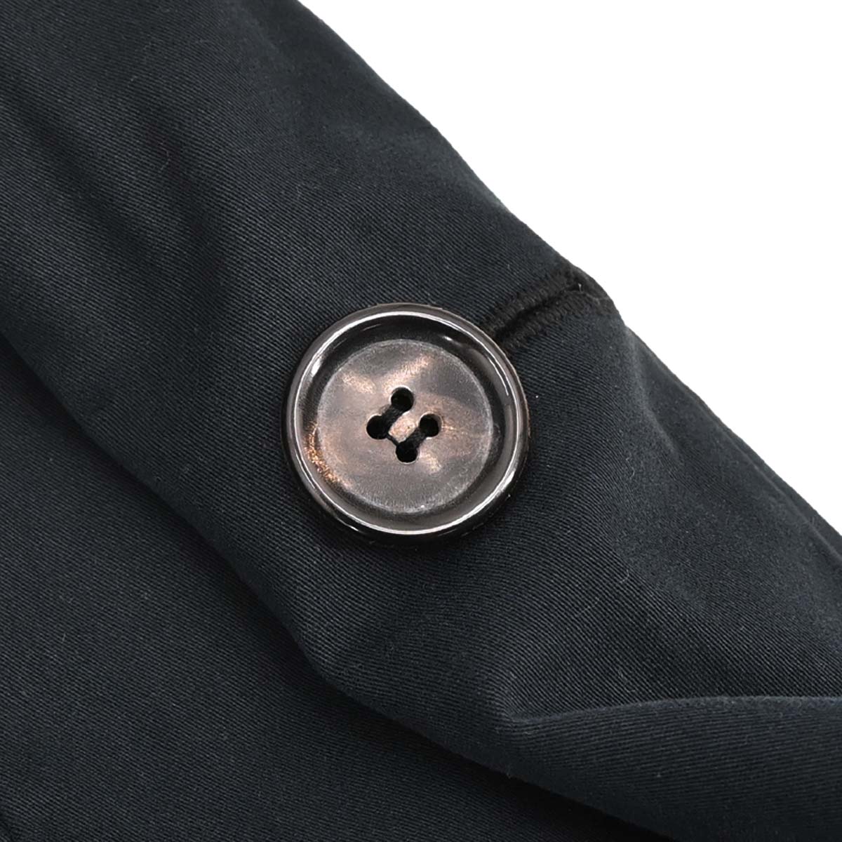 Gucci Reversible Long Sleeve Coat Black Blue