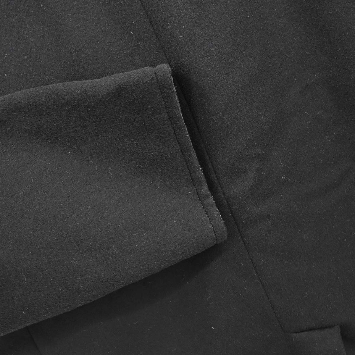 Gucci Reversible Long Sleeve Coat Black Blue