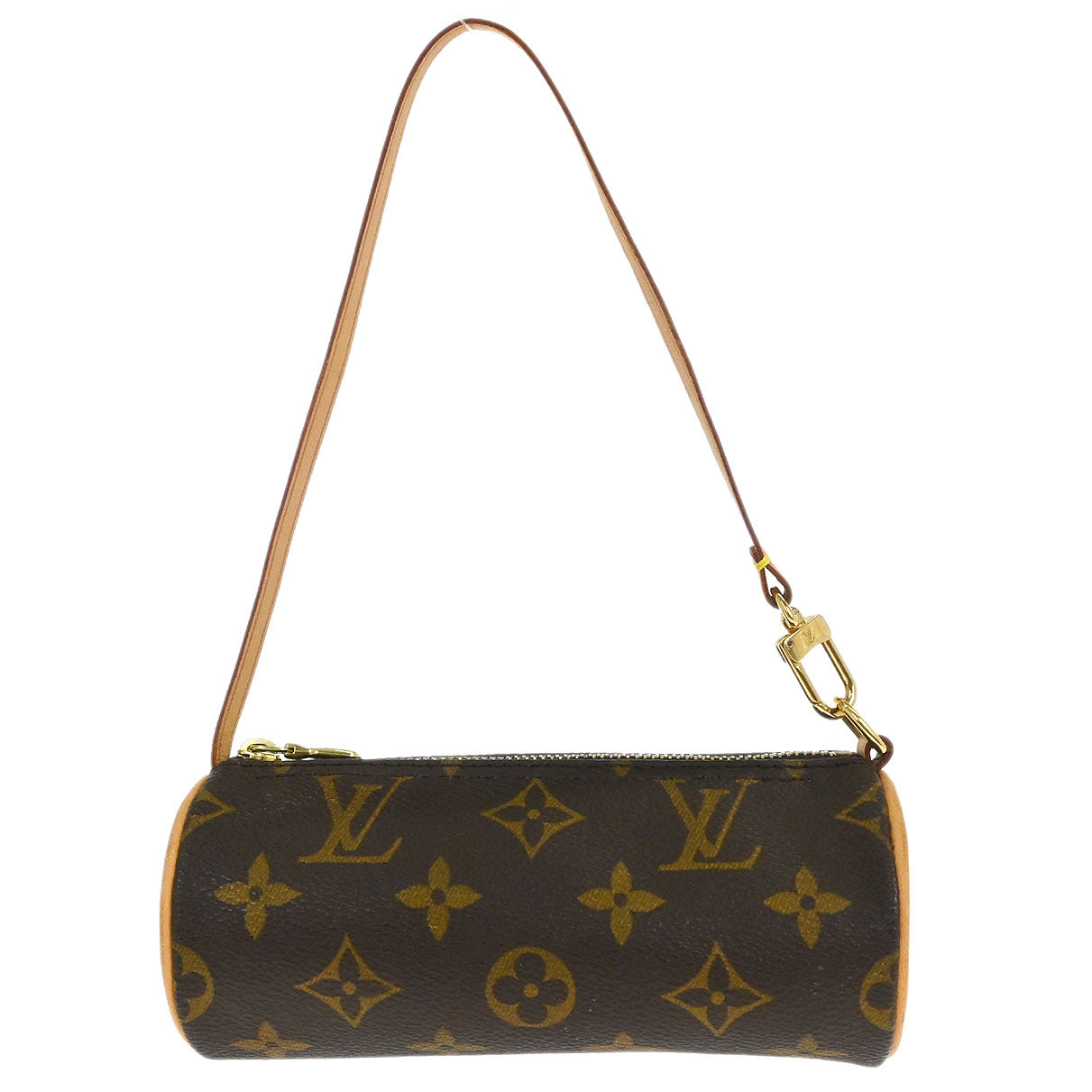 Louis Vuitton Monogram Papillon Attached Pouch Bag