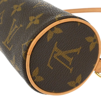 Louis Vuitton Monogram Papillon Attached Pouch Bag