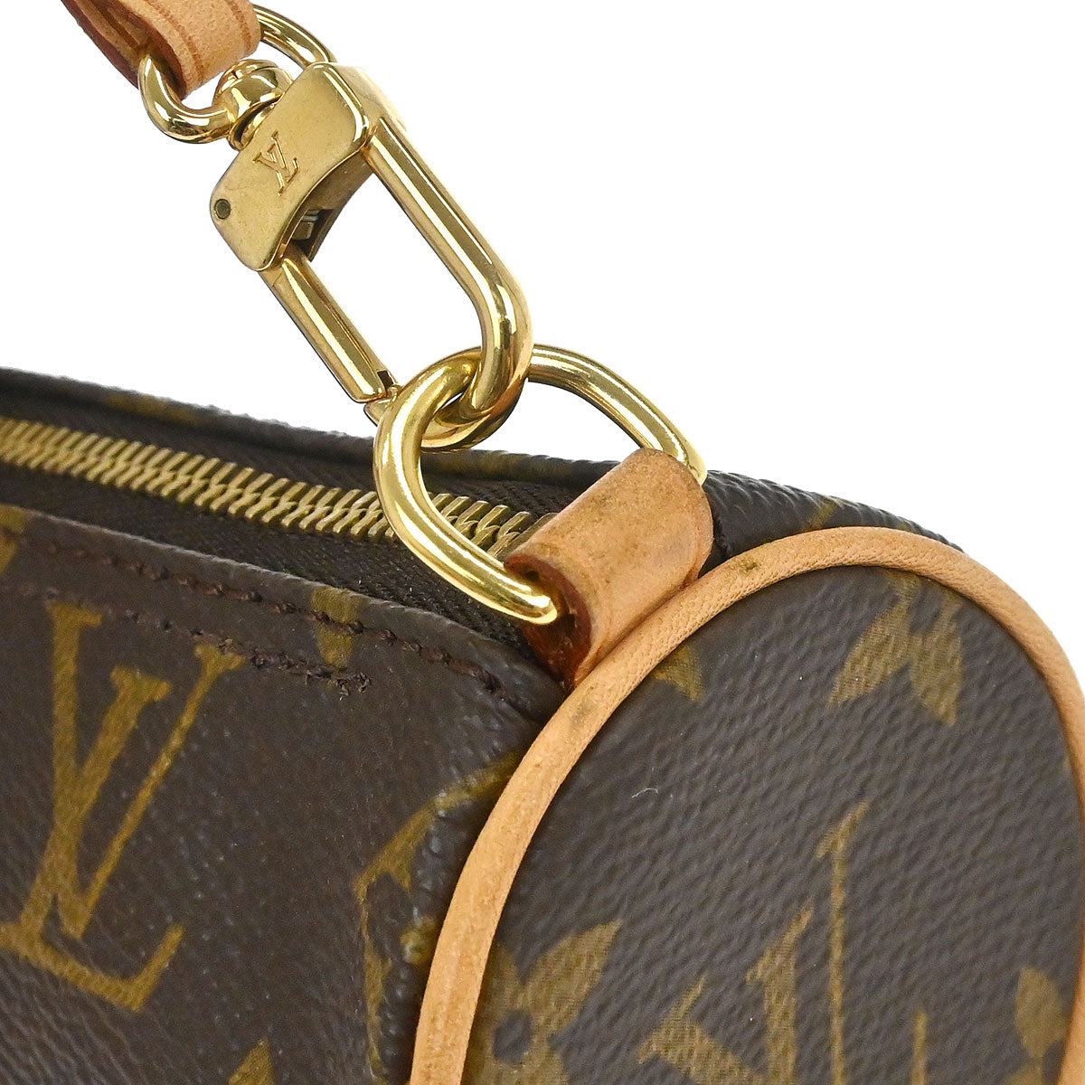 Louis Vuitton Monogram Papillon Attached Pouch Bag