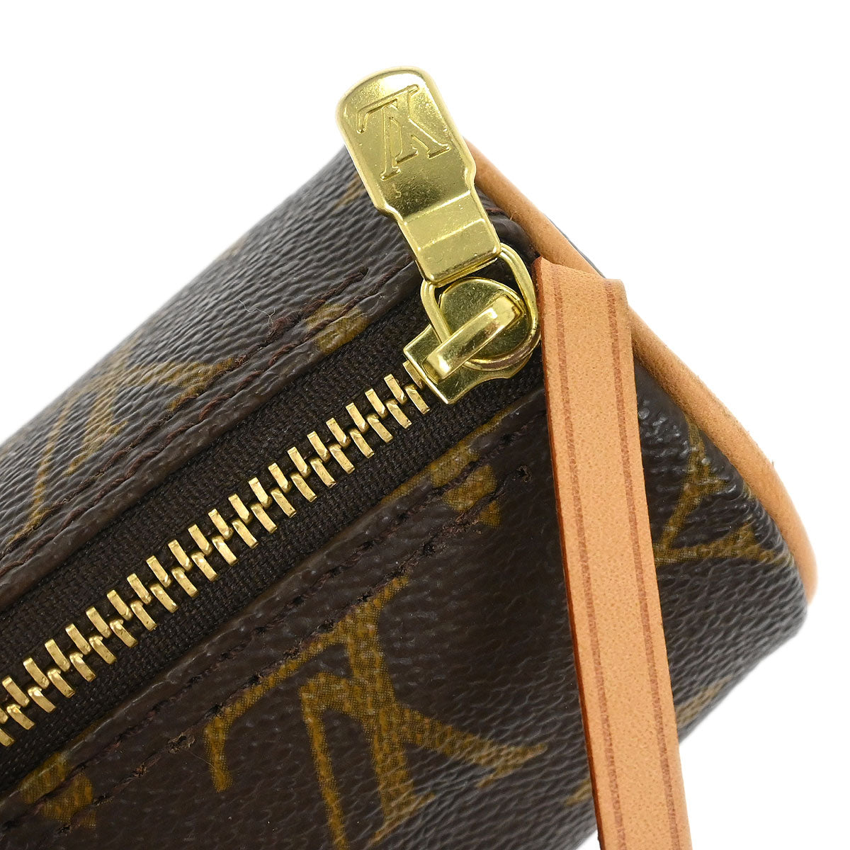 Louis Vuitton Monogram Papillon Attached Pouch Bag