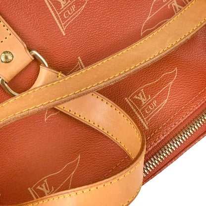 Louis Vuitton Red 1995 LV Cup Garment Bag