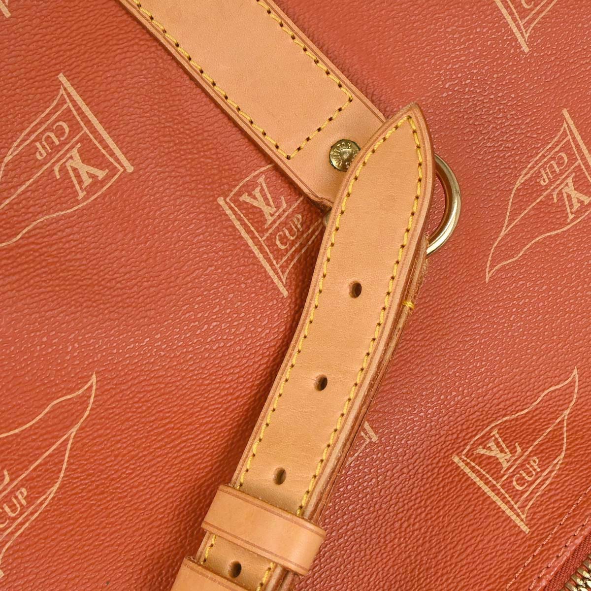 Louis Vuitton Red 1995 LV Cup Garment Bag
