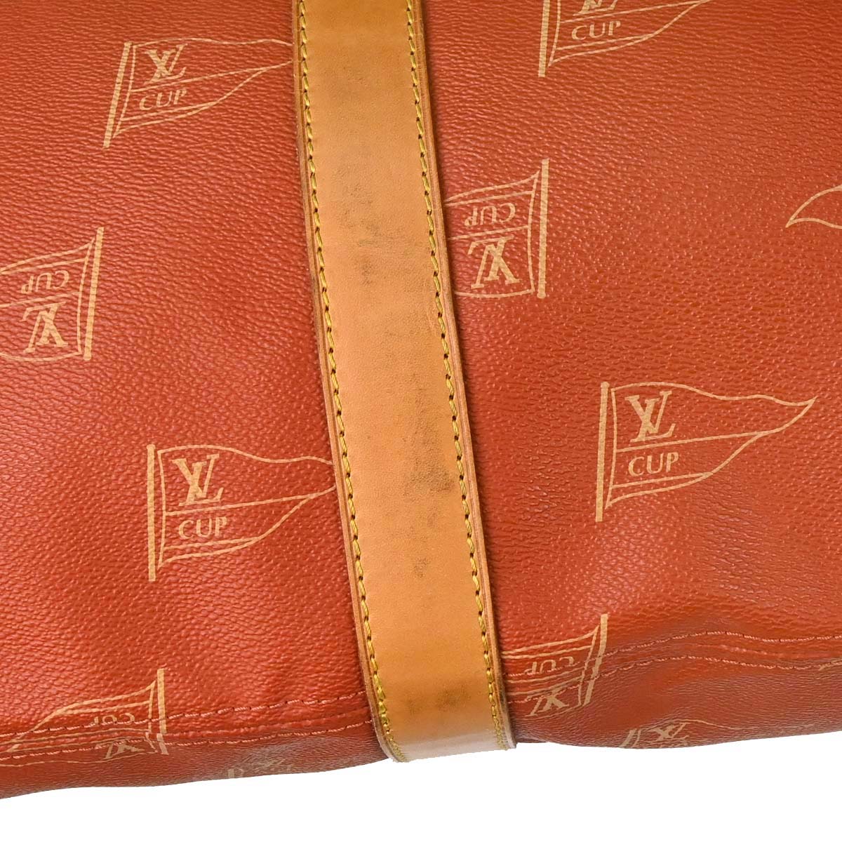 Louis Vuitton Red 1995 LV Cup Garment Bag