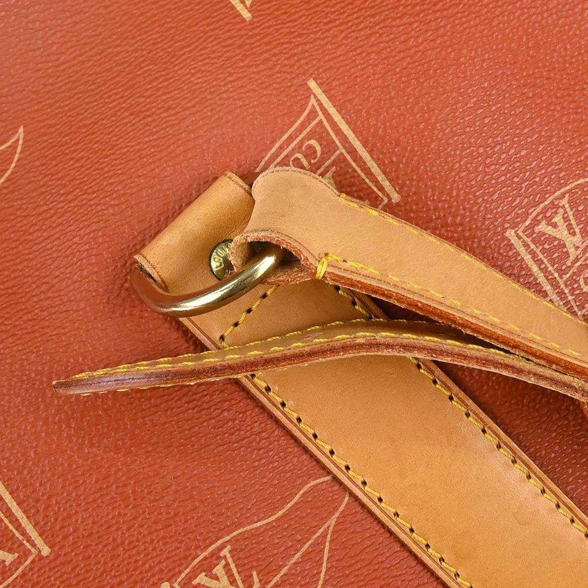 Louis Vuitton Red 1995 LV Cup Garment Bag
