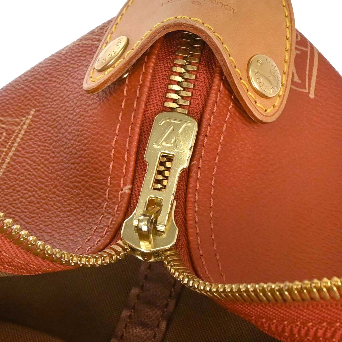 Louis Vuitton Red 1995 LV Cup Garment Bag