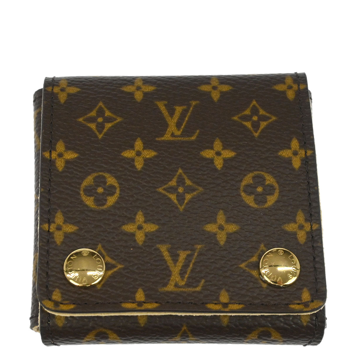 Louis Vuitton Monogram Folding Jewelry Case Pouch