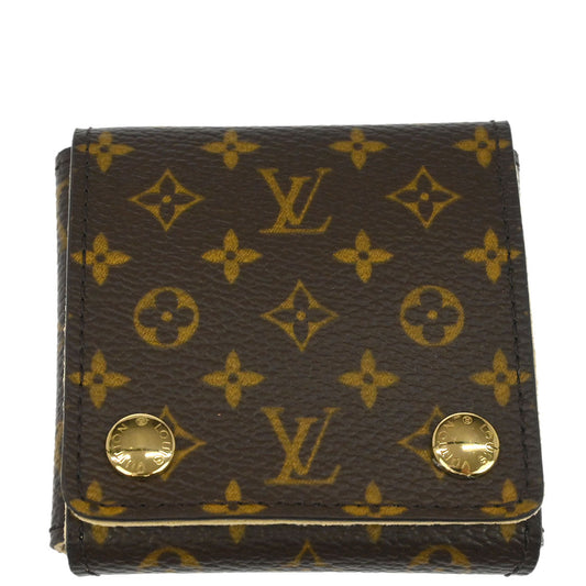 Louis Vuitton Monogram Folding Jewelry Case Pouch