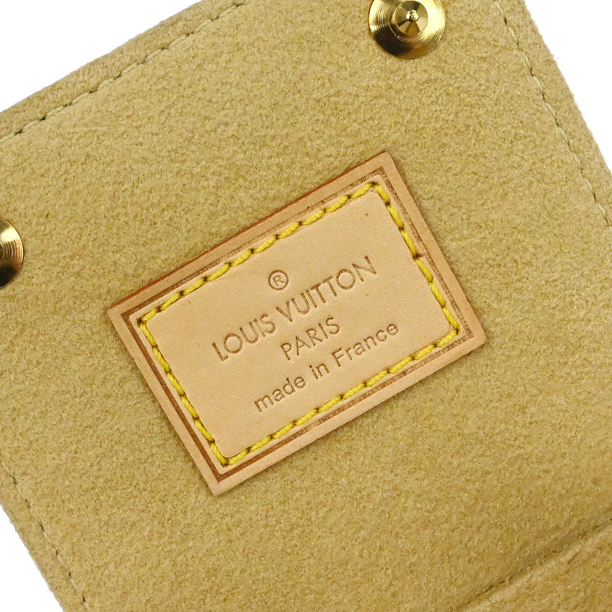 Louis Vuitton Monogram Folding Jewelry Case Pouch