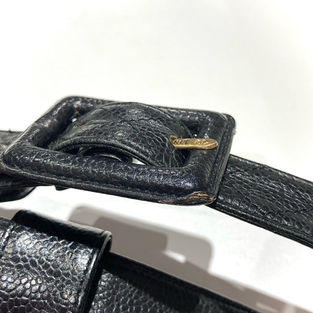 CHANEL 1991-1994 Black Caviar Belt Bag #70 – AMORE Vintage Tokyo