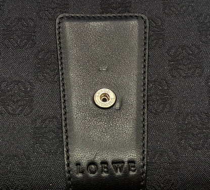 Loewe Black Canvas Wallet