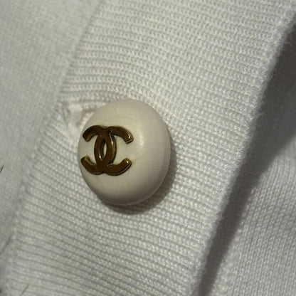 Chanel Cardigan White #42