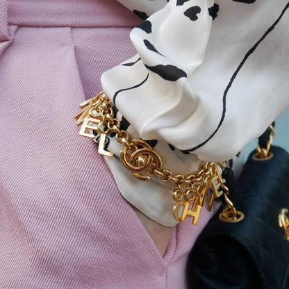 CHANEL 1996 Turnlock Bracelet Gold