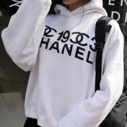 Chanel 1988 CCロゴプリントパーカー#L