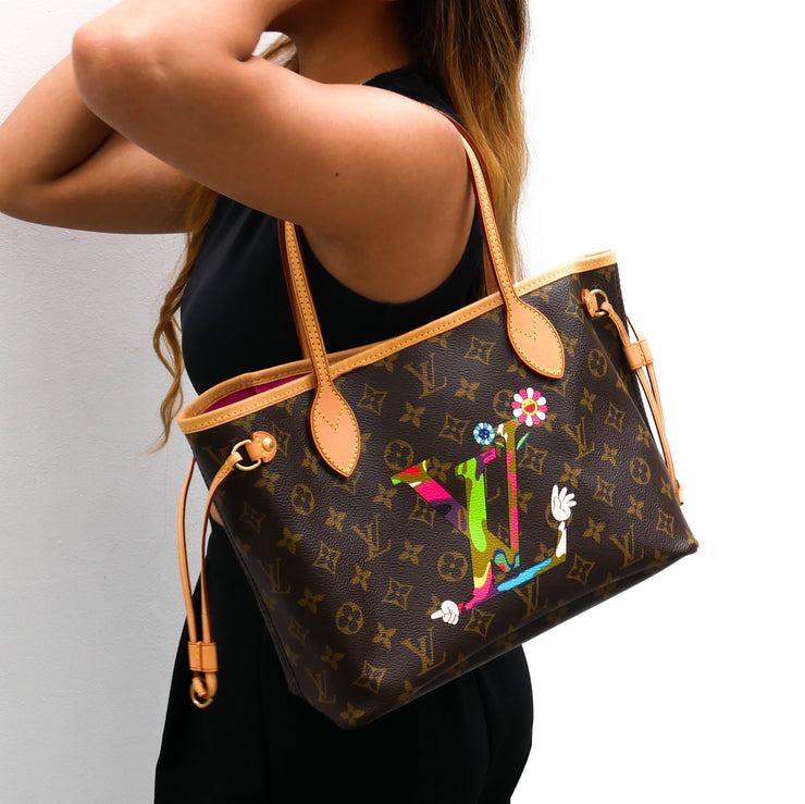 LOUIS VUITTON 2007 NEVERFULL PM LV HAND M95559 – AMORE Vintage Tokyo